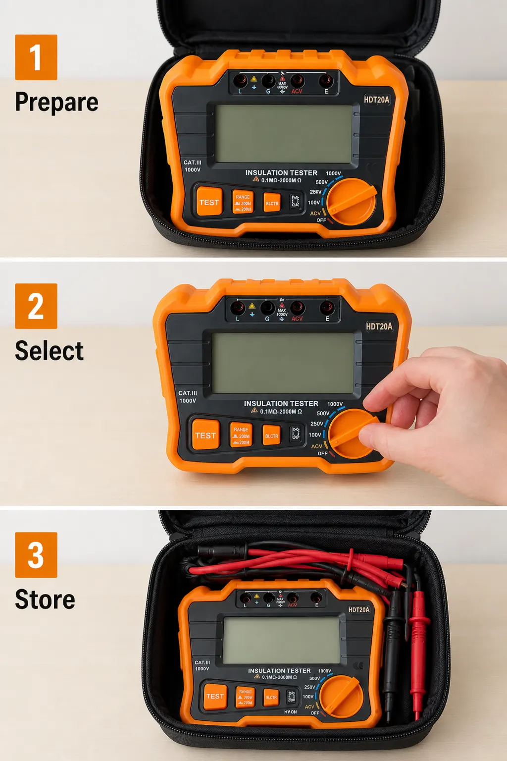 Product use sequence